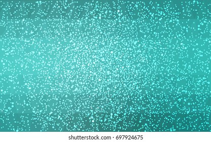 Light Green vector christmas polygon background. Low poly Illustration consisting of triangles with snowflakes. Texture background of New Year celebration.