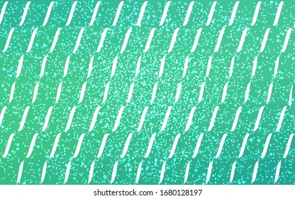 Fondo de polígono bajo en forma de vectorial verde claro. Ilustración consistente en triángulos. Origami triangular abstracto o diseño de cristal de la celebración de Año Nuevo.
