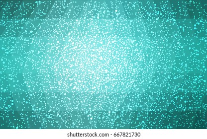 Light Green vector christmas postcard low polygon background. Illustration consisting of triangles. Abstract triangular polygonal origami or crystal design of New Year celebration.