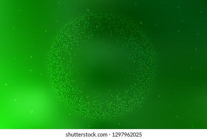 Light Green vector colorful abstract texture. Colorful illustration in abstract style with gradient. Completely new design for your business.