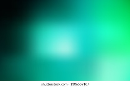 Light Green vector colorful abstract background. New colored illustration in blur style with gradient. Blurred design for your web site.