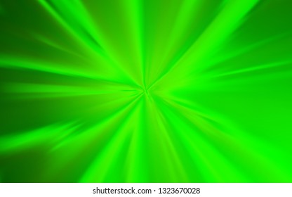 Light Green vector colorful abstract texture. Creative illustration in halftone style with gradient. The best blurred design for your business.