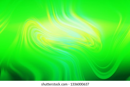 Light Green vector colorful abstract texture. Glitter abstract illustration with gradient design. New design for your business.