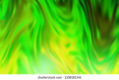 Light Green vector colorful abstract background. New colored illustration in blur style with gradient. New way of your design.