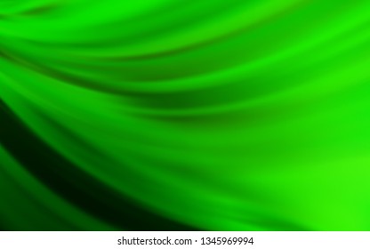 Light Green vector colorful abstract texture. A completely new colored illustration in blur style. Elegant background for a brand book.