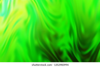 Light Green vector colorful abstract texture. An elegant bright illustration with gradient. New style design for your brand book.