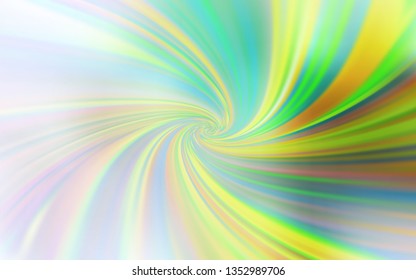 Light Green vector colorful abstract background. Glitter abstract illustration with gradient design. New style for your business design.