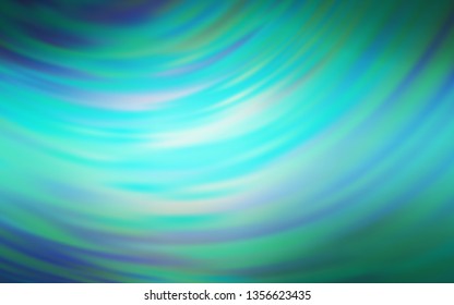 Light Green vector colorful abstract background. Glitter abstract illustration with gradient design. Completely new design for your business.