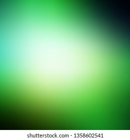 Light Green vector colorful abstract background. Shining colorful illustration in blur style. New design for applications.