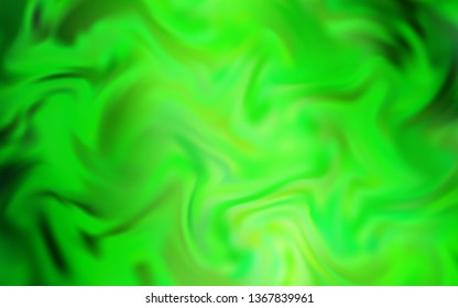 Light Green vector colorful abstract texture. Creative illustration in halftone style with gradient. Background for designs.