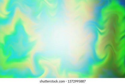 Light Green vector colorful abstract background. Creative illustration in halftone style with gradient. New style design for your brand book.