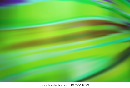 Light Green vector colorful abstract background. Colorful illustration in abstract style with gradient. The best blurred design for your business.