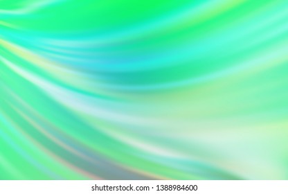 Light Green vector colorful abstract texture. Shining colored illustration in smart style. New style for your business design.