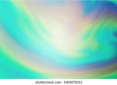 Light Green vector colorful abstract background. Colorful abstract illustration with gradient. New way of your design.