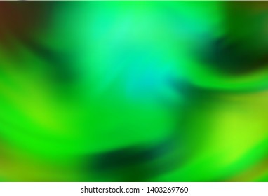 Light Green vector colorful abstract background. Colorful illustration in abstract style with gradient. Background for designs.