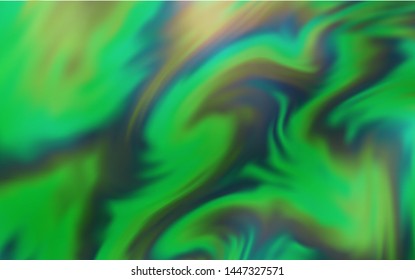 Light Green vector colorful abstract background. An elegant bright illustration with gradient. Background for designs.