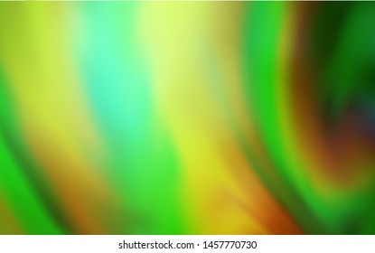 Light Green vector colorful abstract background. Modern abstract illustration with gradient. Completely new design for your business.