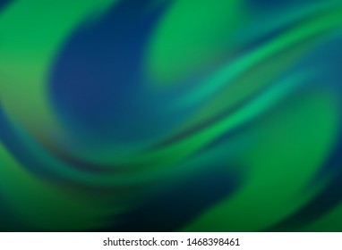 Light Green vector colorful abstract background. A completely new colored illustration in blur style. New design for your business.