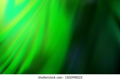 Light Green vector colorful abstract background. Colorful abstract illustration with gradient. New way of your design.