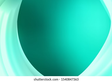 Light Green vector colorful abstract texture. An elegant bright illustration with gradient. New style for your business design.