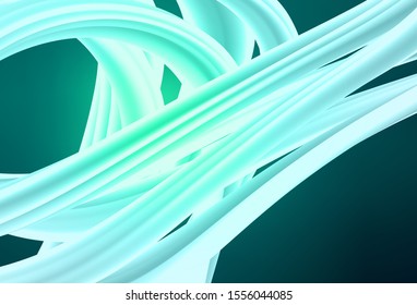Light Green vector colorful abstract background. New colored illustration in blur style with gradient. Blurred design for your web site.
