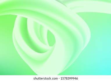 Light Green vector colorful abstract background. An elegant bright illustration with gradient. New way of your design.