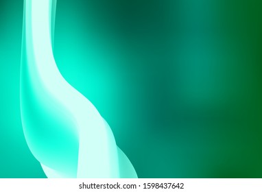 Light Green vector colorful abstract background. Abstract colorful illustration with gradient. New design for your business.