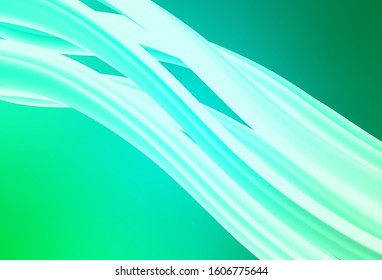 Light Green vector colorful abstract background. Glitter abstract illustration with gradient design. Background for designs.