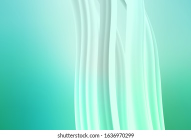 Light Green vector colorful abstract texture. Colorful illustration in abstract style with gradient. Background for a cell phone.