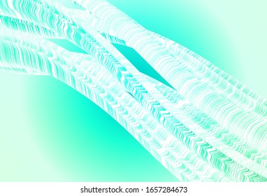 Light Green vector colorful abstract background. Glitter abstract illustration with gradient design. Background for designs.