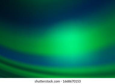 Light Green vector colorful abstract background. Abstract colorful illustration with gradient. New design for your business.