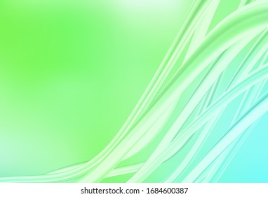 Light Green vector colorful abstract background. Modern abstract illustration with gradient. The best blurred design for your business.