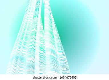 Light Green vector colorful abstract texture. New colored illustration in blur style with gradient. Background for designs.