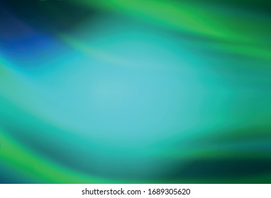 Fondo abstracto de color vectorial claro. Nueva ilustración de color en estilo borroso con degradado. Nueva forma de tu diseño.