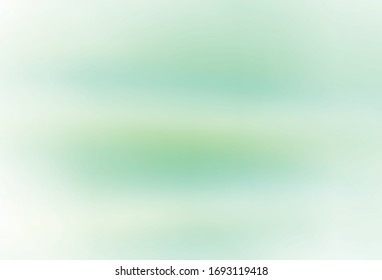 Hellgrüne Vektorillustration, bunter abstrakter Hintergrund. Eine komplett neue farbige Illustration im unscharfen Stil. Neues Design für Ihr Markenbuch.