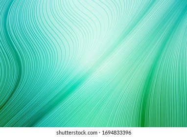 Light Green vector colorful abstract texture. Creative illustration in halftone style with gradient. New design for your business.