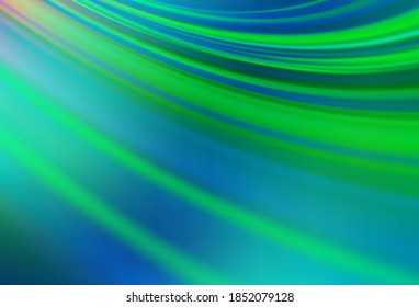 Light Green vector colorful abstract texture. Glitter abstract illustration with gradient design. Background for a cell phone.