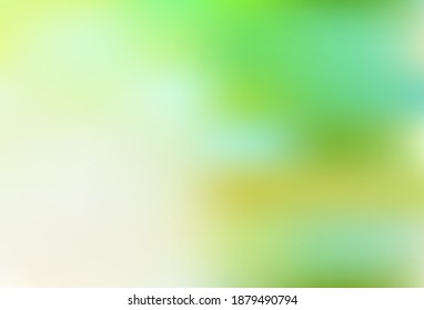 Light Green vector colorful abstract background. An elegant bright illustration with gradient. New design for your business.