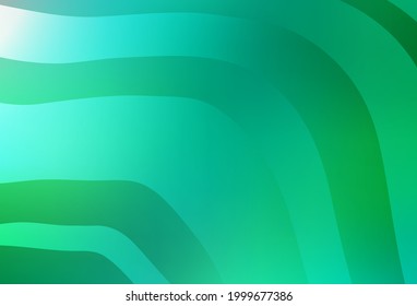 Light Green vector colorful abstract background. Creative illustration in halftone style with gradient. New design for your business.