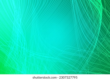 Light Green vector colorful abstract background. New colored illustration in blur style with gradient. New design for your business.