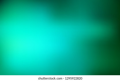 Light Green vector colorful blur background. Shining colored illustration in smart style. Blurred design for your web site.