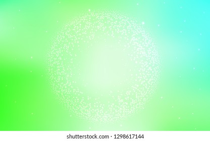 Light Green vector colorful blur backdrop. Glitter abstract illustration with gradient design. Elegant background for a brand book.