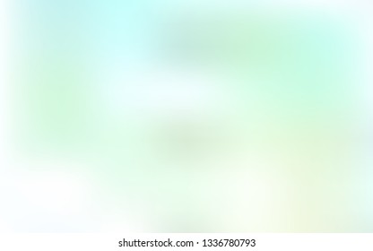 Light Green vector colorful blur background. Creative illustration in halftone style with gradient. Smart design for your work.