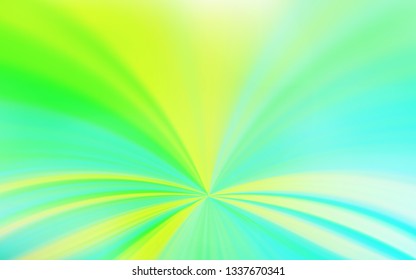 Light Green vector colorful blur background. Shining colored illustration in smart style. The best blurred design for your business.