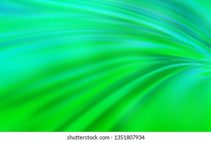 Light Green vector colorful blur background. Creative illustration in halftone style with gradient. New style design for your brand book.