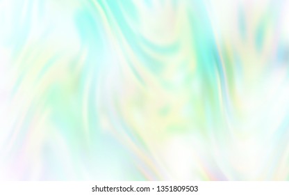 Light Green vector colorful blur backdrop. Creative illustration in halftone style with gradient. Background for a cell phone.