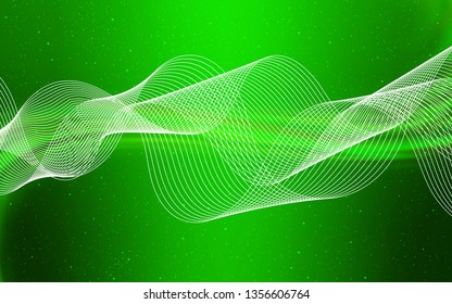 Light Green vector colorful blur backdrop. Modern abstract illustration with gradient. Smart design for your work.