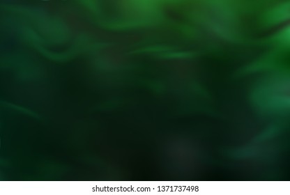 Light Green vector colorful blur backdrop. Creative illustration in halftone style with gradient. Smart design for your work.