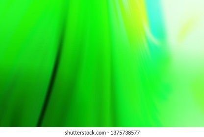 Light Green vector colorful blur backdrop. Shining colored illustration in smart style. Completely new design for your business.