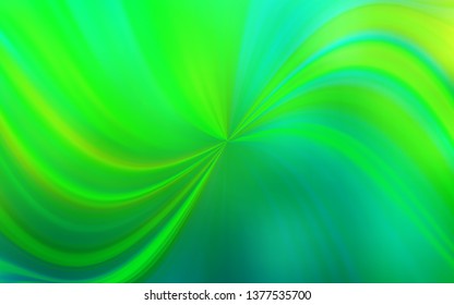 Light Green vector colorful blur backdrop. Shining colored illustration in smart style. New style design for your brand book.